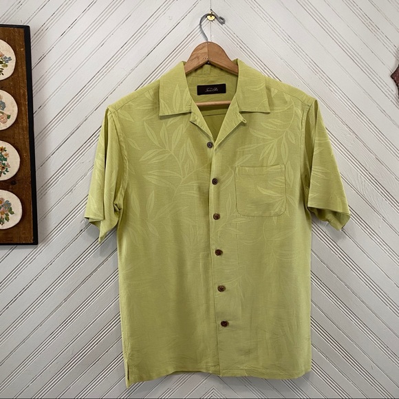 Tasso Elba Other - Tasso Elba Silk Island Button Down